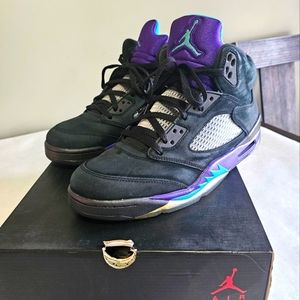 Air Jordan retro 5 (grapes)